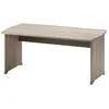GAMI - Table bureau 160 cm panneaux JAZZ Made in France - Marron