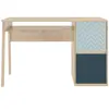 Bureau 1 niche 2 portes - GAMI - LARVIK - Marron - Bois - Moderne