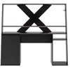 Bureau gaming 157 cm AXYON coloris noir