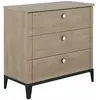 Commode 3 tiroirs Marcel BEIGE Galipette