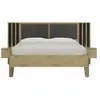 Camif Lit Eva 140 x 190 cm Bois