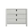 Commode 3 tiroirs LUGANO coloris bois clair