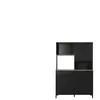 Buffet de cuisine MANCHESTER F5 coloris noir