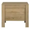 Console extensible AUDREY imitation chêne