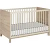 Galipette Lit bébé évolutif 70cm x 140cm finition biscuit effet bois chêne