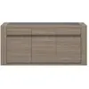 GAMI Buffet - MARCEAU - Chene Reed - 3 portes - 190 x 48 x 88 cm -