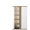 Vitrine 2 portes OTELLO coloris blanc
