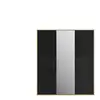 Armoire 3 portes OTELLO coloris noir