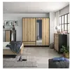 Armoire 4 portes et 1 tiroir mimizan L197 cm - Fabrication Française - Calicosy