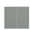 Lot 2 portes SOPHIA coloris vert