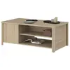 Parisot Table basse avec coffre de rangement WENDY imitation chêne