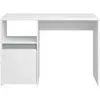 Bureau 1 porte 1 niche PIROUETTE coloris blanc