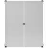 BUT Lot de 2 portes verre MAYENCE Noir