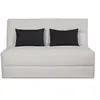 Housse pour BZ  SLYDE 140 cm ABA IZIA coloris gris clair