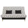 Housse pour clic clac 130 cm ARIA motif hexagone