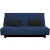 DUNLOPILLO Banquette clic clac 2 places - Marine - RÊVEUR