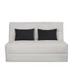 Banquette lit bz slyde VALENTINA SIMMONS coloris aba gris clair