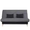 Banquette lit clic clac AZELIE SIMMONS coloris aba anthracite