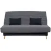 Banquette lit clic clac AZELIE SIMMONS coloris tambre anthracite