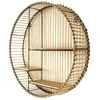 Etagère murale ronde java D53 Autres Beige
