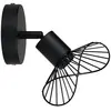 marque Ostaria Applique spot orientable Capeline noir