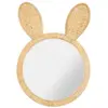 OSTARIA Miroir rotin lapin