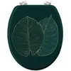 DOUCEUR D'INTERIEUR Abattant WC MDF charnières métal Jade