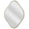 Miroir - Elio - Contour bois losange - 60 cm