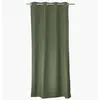 Rideau thermique et occultant GLACIER 135x240 vert gris
