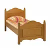 Beaux Meubles Pas Chers Lit 90 x 190 Pin Miel 1 Place