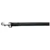 Zolux Mac Leather Laisse pour Chien Noire 25 mm