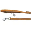 Zolux Mac Leather Laisse pour Chien Jaune 10 mm