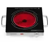 Plaque vitrocéramique Kitchen Chef KCP.PV2000 2000 W Noir et Argent