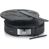 KITCHEN CHEF KSLW-170F Crepière double plaque - Noir