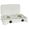 Réchaud gaz 2 brûleurs émaillé blanc 5326C Kitchen Chef Professional