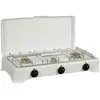 Réchaud gaz 3 brûleurs émaillé blanc 5327C Kitchen Chef Professional