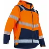 LMA LEBEURRE Veste Softshell Mixte Orange Taille 6