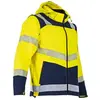 LMA Workwear 2227 VISEUR Veste softshell Taille M Jaune fluorescent/bleu foncé