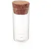 Graine Creative Tube en verre avec bouchon - 3 cm