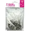 GRAINE CREATIVE DTM - Sachet de 50 mèches sur pied, hauteur 70mm