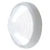 L'ebenoid - Hublot extérieur fluo 1X13W ø 250mm blanc polycarbonate la...