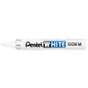 Pentel marqueur permanent X100W, pointe ogive, 2,2 mm, blanc