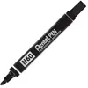 Marqueur permanent Pentel Pointe biseautée 3,9 x 5,7mm Noir