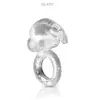 Glamy Anneau Vibrant Jelly Rabbit