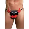 Paris Hollywood String Taureau Rouge & Noir