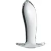 Glossy Toys Plug anal en verre Glossy N°20 Transparent