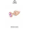 Plug Anal Bijou XS Aluminium Pink Angel