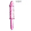 Gode en Verre avec Poignée Glossy N°12