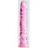 Glossy Toys Gode en verre réaliste Glossy N°4 Rose