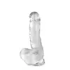 Pure Jelly Gode Ventouse Réaliste Jelly taille M (17.5 x 3.6 cm)